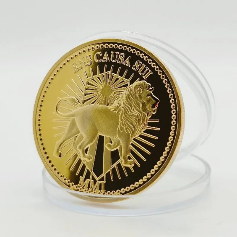 Movie John Wick Continental Hotel Gold Coin Collecting Coins Cosplay Props High Quality Commemorative Accessorie