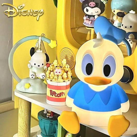 Disney Mickey Mouse Donald Duck Cartoon Animation Creative Night Light Cute Simple Bedroom Sleeping Bedside Lamp Children's Gift