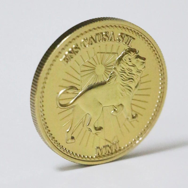 Movie John Wick Continental Hotel Gold Coin Collecting Coins Cosplay Props High Quality Commemorative Accessorie