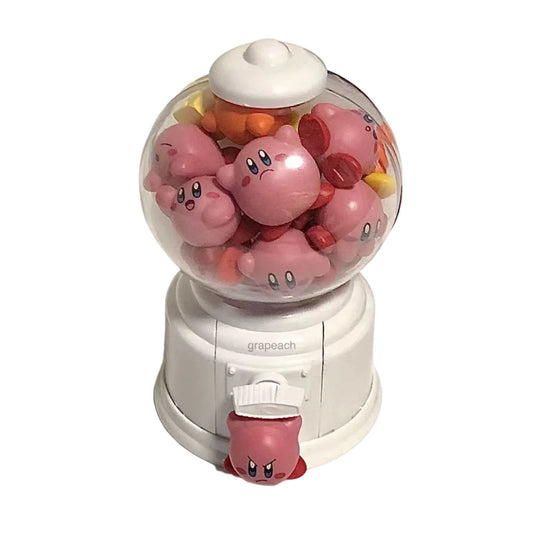 Kirby Nintendo Animation Game Peripheral Toys Twister Machine Lovely Cute Ornaments Anime Figures Action Model Collection